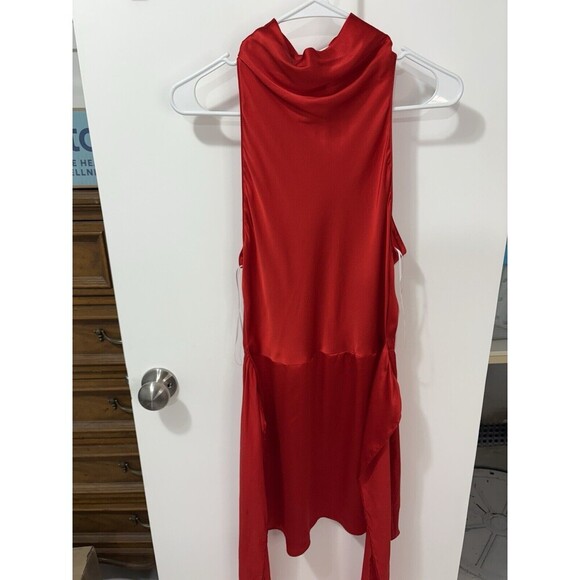 SOLD NWT SOLD SOLD Dress Red Sz Medium - Picture 3 of 7